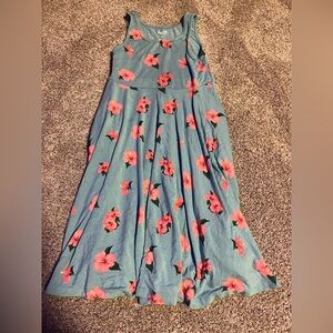 6y Kyte tank dress flowers